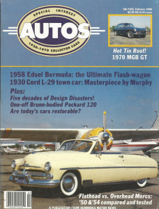 SPECIAL-INTEREST AUTOS 1988 FEB #103 - MGB-GT,CORD L-29